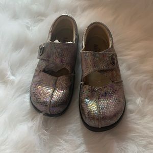 ALEGRIA MERMAID SCALE LEATHER SHOES